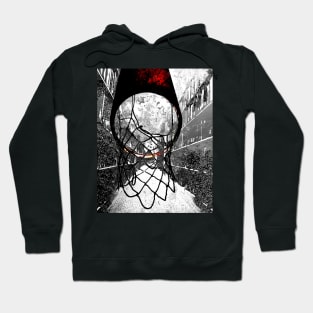 Basketball art print city 1- basketball artwork Hoodie